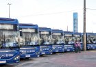 Prefeita de Aracaju entrega mais 15 ônibus elétricos à população