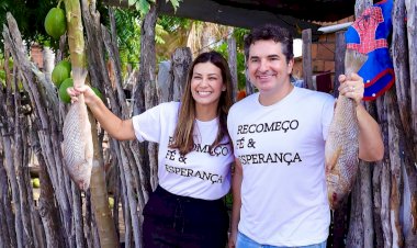 Ex-prefeita Hilda Ribeiro e deputado Gustinho Ribeiro realizam entrega de 10 toneladas de peixe na Semana Santa e surpreende oposição