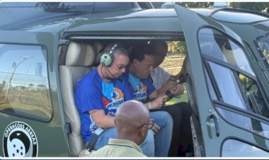 Enquanto isso em Sergipe… o governo sobrevoa a crise e aterrissa apenas onde há palanque