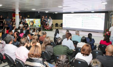 Comunidade escolar da rede de Aracaju celebra lançamento do Plano Municipal pela Primeira Infância