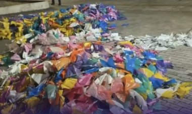Mais uma inconsistência. contrato da Prime Serv incluía instalação das bandeirinhas, mas no casamento caipira do Povoado Genipapo, serviço foi feito por moradores