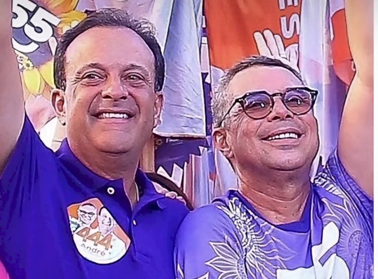 Chapa de Mitidieri chega à reta final com seu candidato número 1ao Senado no centro de uma ação de improbidade no RJ. Justiça bloqueou R$ 5 milhões em bens de Andre Moura